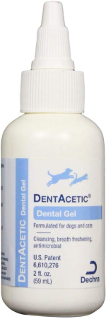 Dechra Dent Acetic Tooth Gel for Dogs and Cats, 2-Ounce