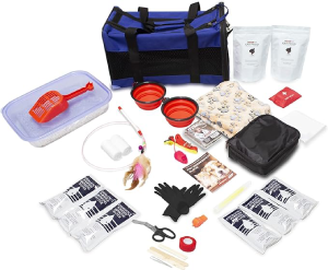 Emergency Zone – Cat Emergency Survival Kit – Bug Out, Emergency, Travel Kits, First Aid – Deluxe