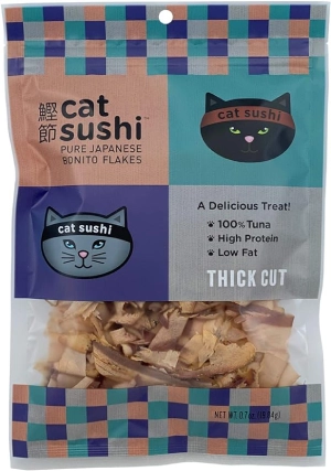 Cat Sushi Bonito Flakes, Thick Cut, 0.7 oz
