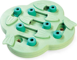 Outward Hound Nina Ottosson Puppy Hide N’ Slide Green Interactive Treat Puzzle Dog Toy