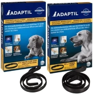 ADAPTIL Calming Pheromone Collar for Medium Large Dogs. Max Adjustable Neck Size 24.5 Inch