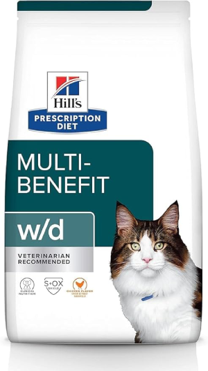 Hill’s Science Diet w/d Multi-Benefit with Chicken Dry Cat Food 8.5 lb