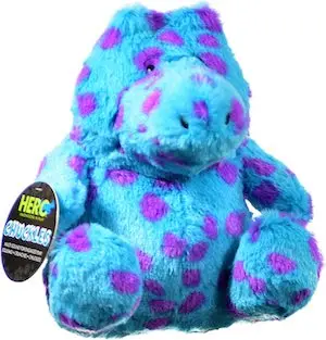 Hero | Chuckles Polka-Dotted Alligator Plush Dog Toy | Dog Squeaky Toys | Durable Stuffed Animal with 3 in 1 Squeaker