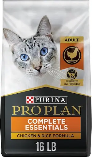 Purina Pro Plan High Protein Cat Food With Probiotics for Cats, Chicken and Rice Formula – 16 lb. Bag