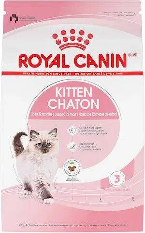 Royal Canin Feline Health Nutrition Dry Kitten Food, Supports Digestive Health, Immune Support and Healthy Energy, 3 lb Bag