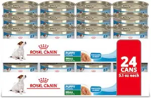 Royal Canin Size Health Nutrition Small Puppy Thin Slices in Gravy Wet Dog Food, 5.1 oz 24-Pack