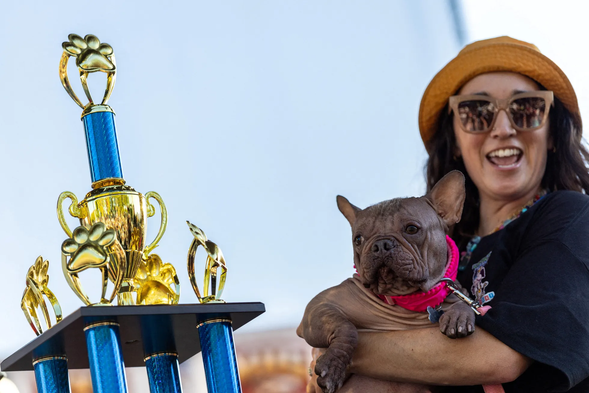 Petunia the Hairless Bulldog Mix Crowned 2025 World’s Ugliest Dog, And Steals Hearts Along the Way